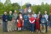 Supporters and founders of the Railway Park.