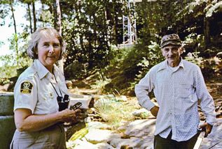 Shirley spend over 50 summers visiting Quetico, almost 20 of them as the park naturalist