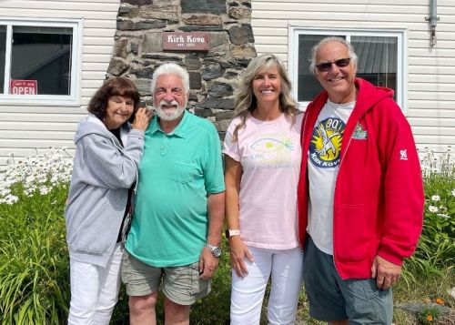 Dodie, Ken Kirk, Julie, and Steve Adams.