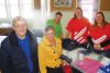 Wayne and Pat Harris, David Yerxa, Christine Teal and Vicki Babcock at the official kick off for the 2016 North and Central Frontenac Relay for Life at Oso hall on April 9