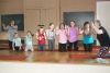 Instructor Jackie Adams (right) leads her students through an exercise at Bellrock Hall. Photo/Craig Bakay