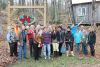 The Edwards Outdoor Education Centre  officially opens at the NAEC in Cloyne. Archery students, snonsors, and Colin Edwards&#039; family at the ribbon cutting. Photo: Devin Gagne-Baldachin.