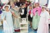  L-r Bonnie Brown, Debbie Lovegrove, Muriel York, Darlene Nicol, Jean Mackay and Noreen Peters serve tea to 70 guests at Trinity St. Paul&#039;s in Verona