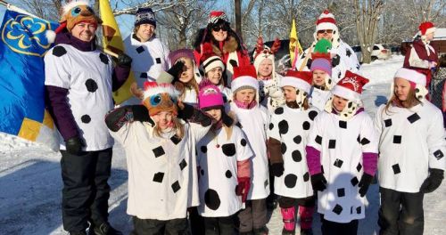 Remember when... participants in the Harrowsmith Parade from last year