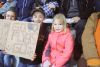 young Flyers fans came armed with posters to Friday’s home game in Piccadilly