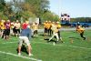 The junior SHS Golden Hawks run through drills in preparation for Friday night’s Bubba Bowl.