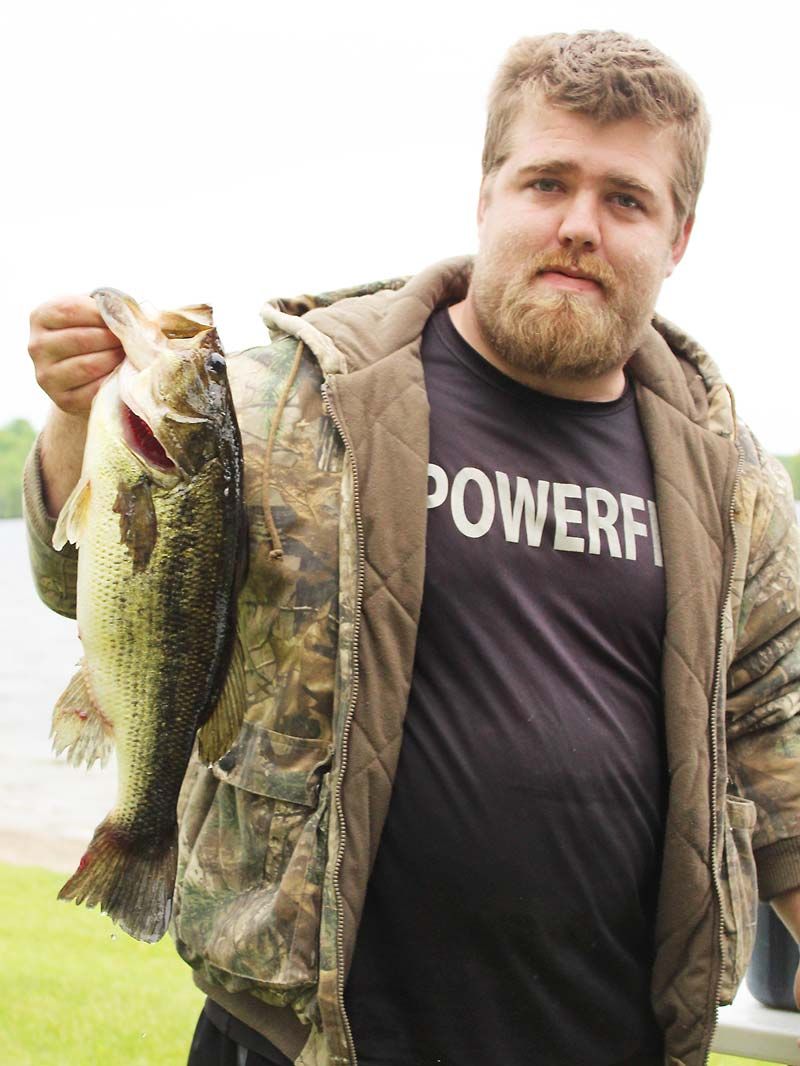 Frontenac News Despite the weather, opening day bass derbies go on