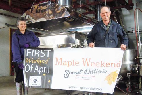 Darlene & George Conboy will be opening their sugar shack on Easter weekend