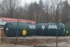 Gas tanks ready to go underground