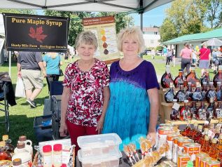 Shady Mile Farm Maple Syrup at the Inverary Vendors Market