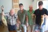 Garnett VanLuven, Steve Bowes, Bob Stinson and Tik Ostopovich at the Sydenham Legion Bass Derby