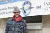 David Craig at the Plevna house that serves as headquarters for the One Small Town project in North Frontenac Township. Photo/Craig Bakay