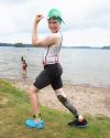Para-athlete 10-year-old Gabe Ferron-Bouius of Ottawa participated in the Kids of Steel in Sharbot Lake