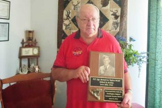 Robert Taylor Visits Father's WWII Crash Site
