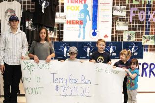 NAEC surpasses Terry Fox goal