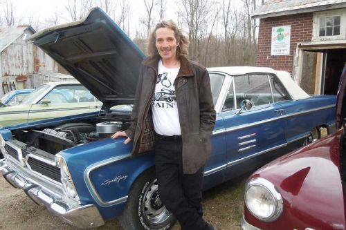 Rick Law of RL Classic/Lawless Paints in Godfrey with his 1966 Plymouth Sport Fury