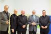 Father Tim Harrison, Father John Brennan, Archbishop Brendan O’Brien, Father Charles Mc- Dermott, Father Don Oberwarth.