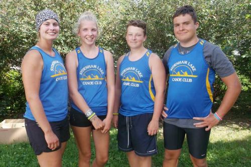 Coach Cia & LITS - (l-r) Cia Myles, Rhiannon Murphy, George Willes, Sebastien L'Abbe