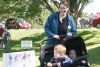 Haven’t you always wanted a mon-key? Tim and Elliot Procter did the Library StoryWalk at the Sharbot Lake Farmers Market last Saturday with mom Beth