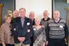 Joe Gallivan (2nd from left) surrounded by the Sharbot Lake Business group organisers