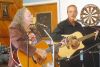 Linda Faith and Larry Birney at Arden Legion&#039;s second Open Mic, which will take place regularly on the second Saturday of the month from 1 – 6pm.