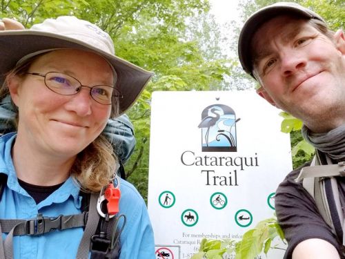 Dr. Sonya Richmond and Sean Mortron at the Cat