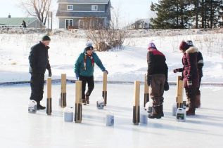 Participants enjoyed a game at the 2019 Heritage Festival in Sharbot Lake.